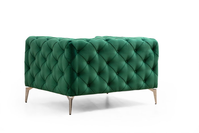 Atelier Del Sofa Como - Sillón orejero Verde Atelier Del Sofa Como - Sillón orejero Verde
